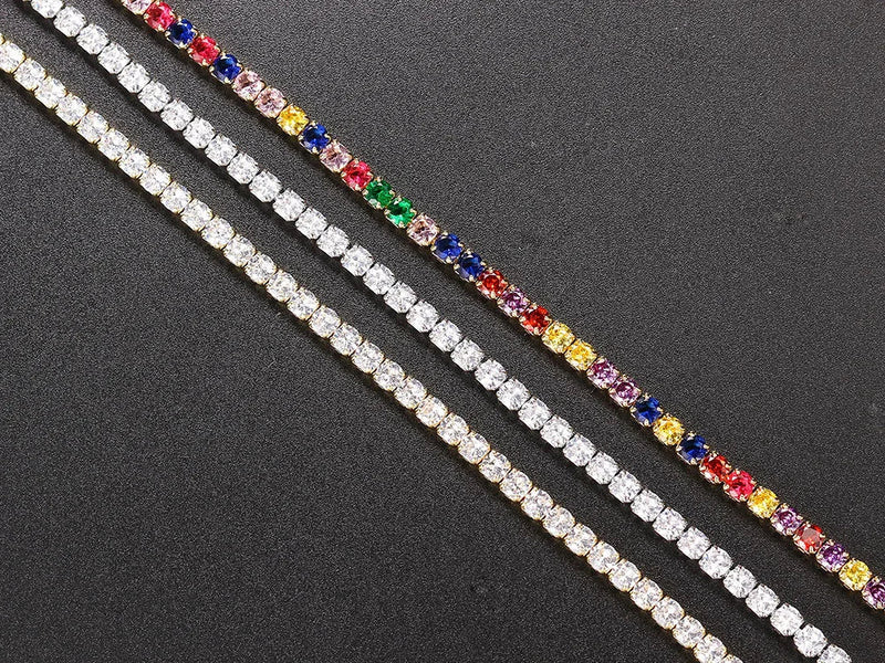 Kristallbesetzte Halskette - CrystalNecklace 