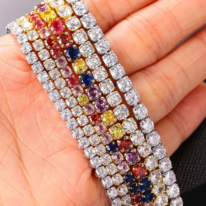 Kristallbesetzte Halskette - CrystalNecklace 