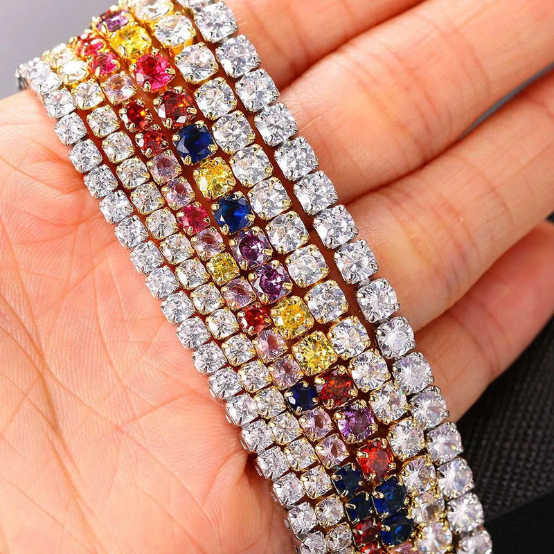 Kristallbesetzte Halskette - CrystalNecklace 