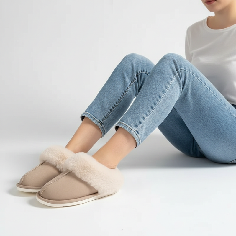 Kunstsuede Außen Mit Plüsch Innen - SnugFluff