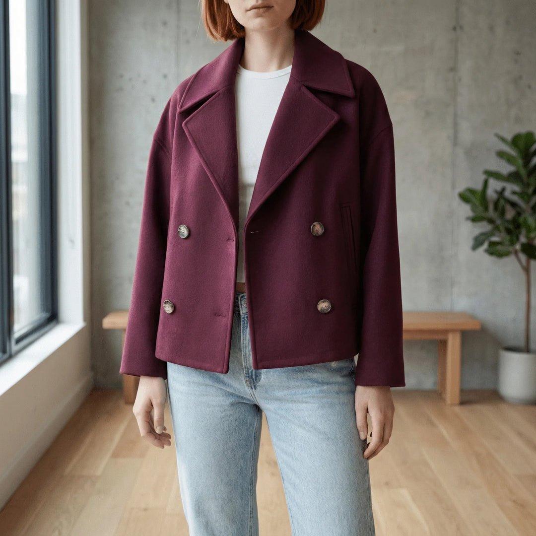 Kurze Zweireihige Jacke - Dorothea