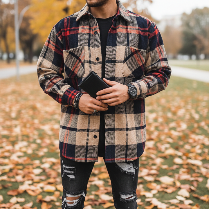 Langarm Mit Rautenmuster - Fabian