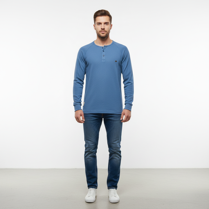 Langärmliges Herren-Shirt - Theo