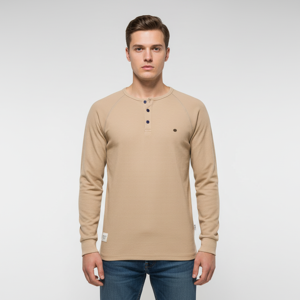Langärmliges Herren-Shirt - Theo
