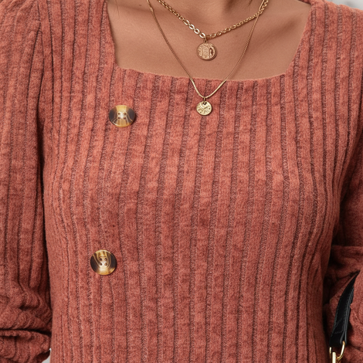 Langärmliges Stricktop -  Helena