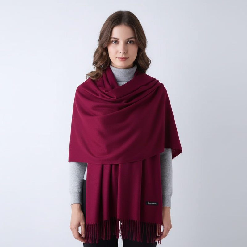 Langer Damen-Kaschmirschal - CashmereLux