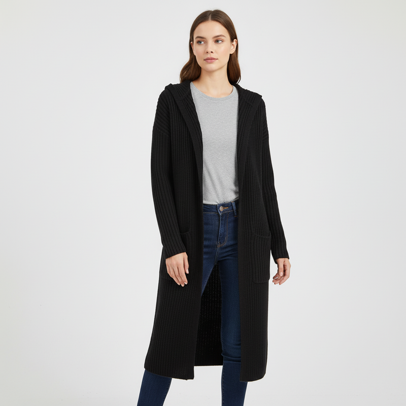 Langer Strickcardigan -  Sophia