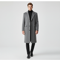 Langer Wollmantel Für Herren -  Daniel