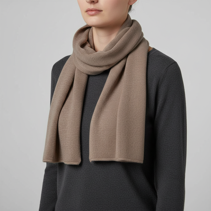 Langer Gestrickter Unisex Schal - CashmiLux