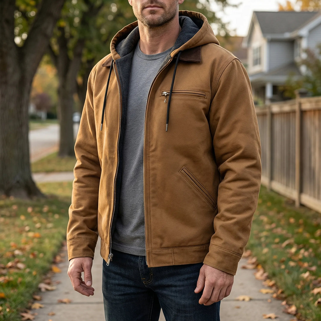 Lässige Jacke Mit Reißverschluss - Bennett