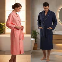 Leichte Waffle-Webart - LoungeChic