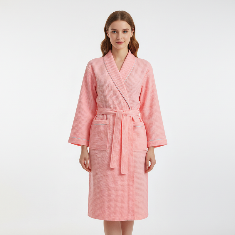 Leichte Waffle-Webart - LoungeChic