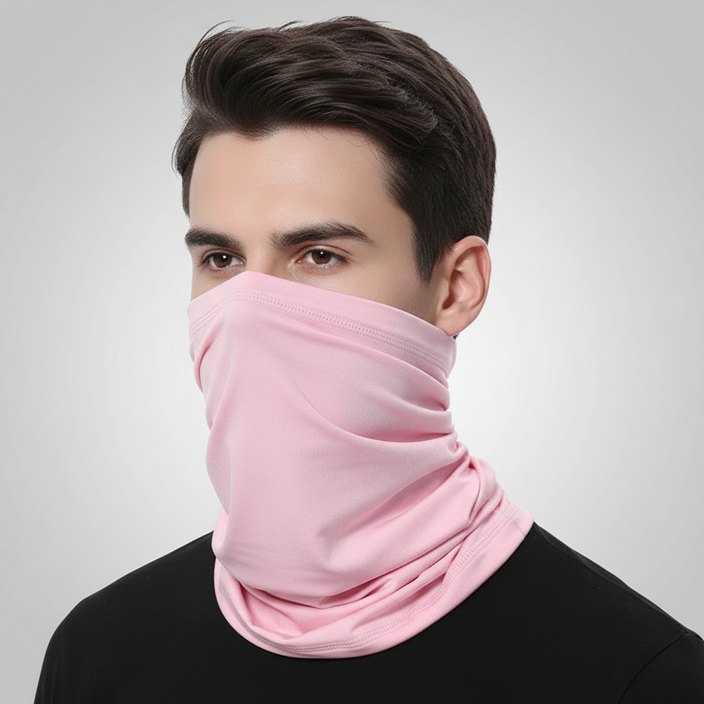 Leichter Nahtloser Schlauchschal Aus Polyester - ThermaLoop