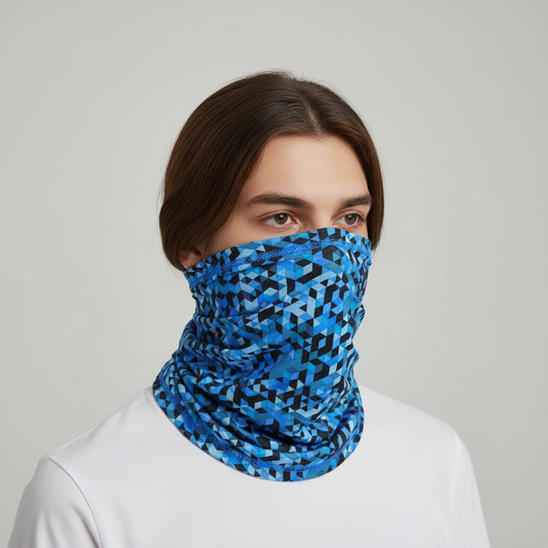 Leichter Nahtloser Schlauchschal Aus Polyester - ThermaLoop