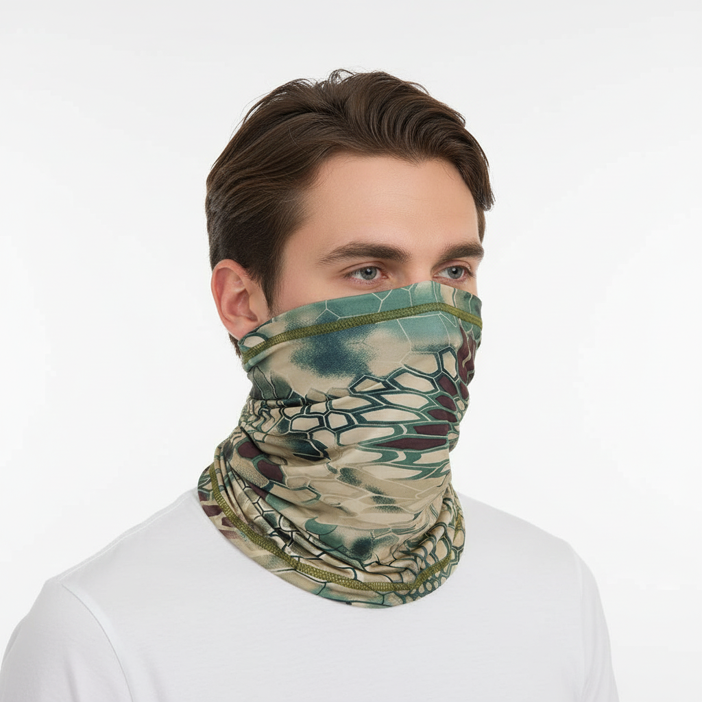 Leichter Nahtloser Schlauchschal Aus Polyester - ThermaLoop