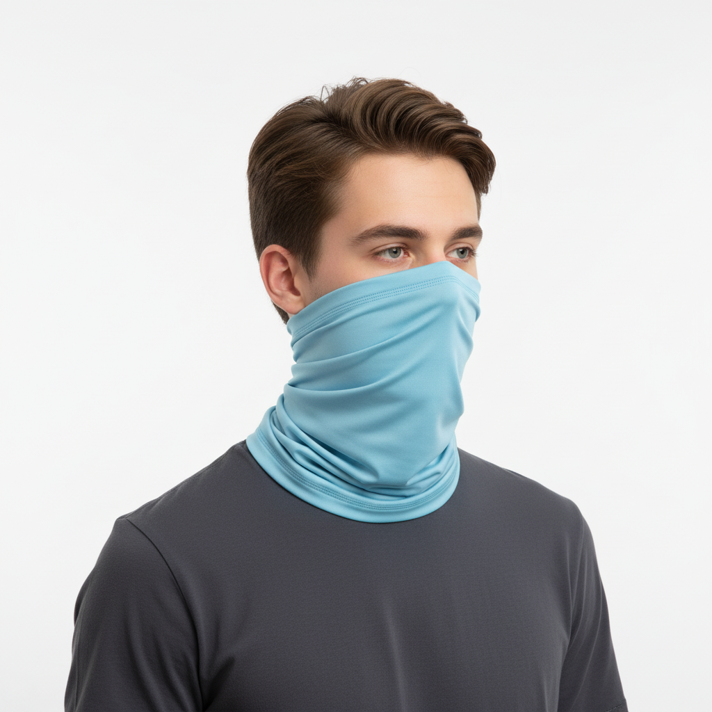 Leichter Nahtloser Schlauchschal Aus Polyester - ThermaLoop