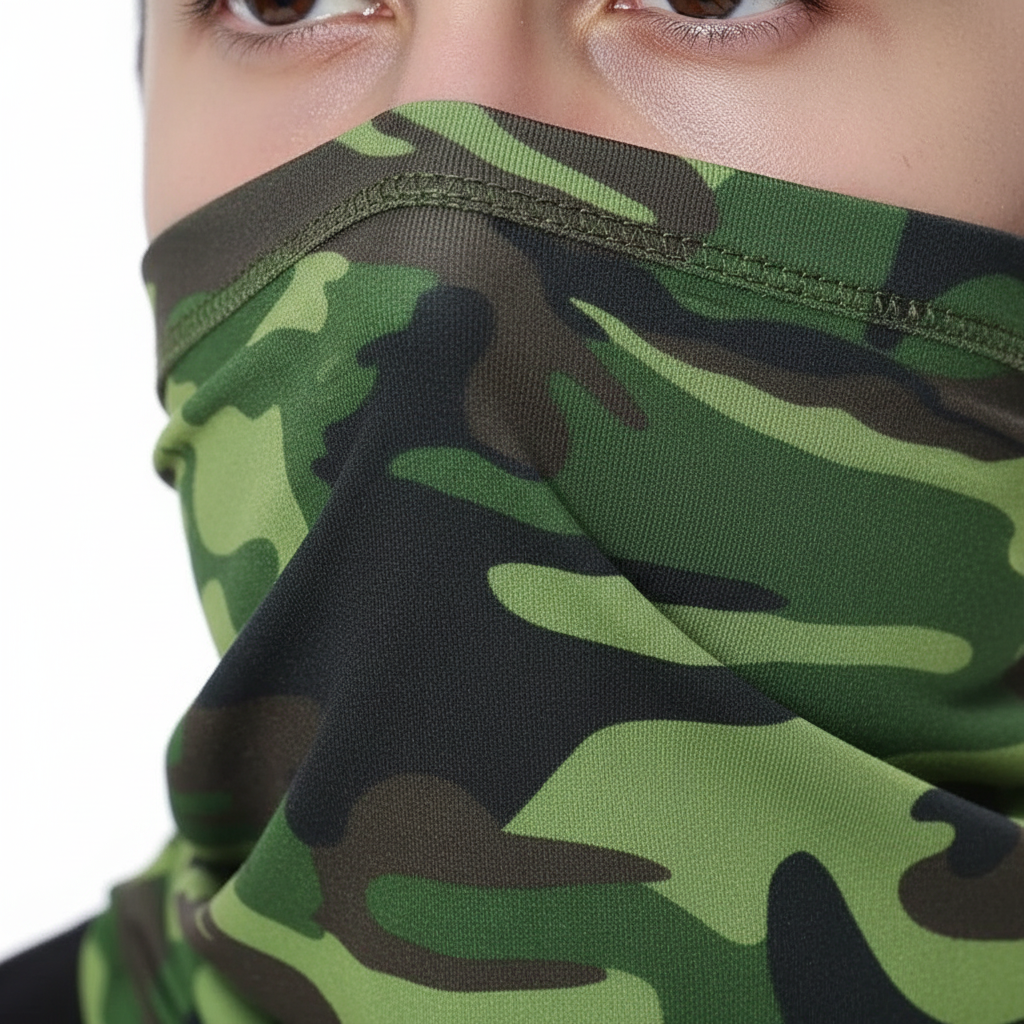 Leichter Nahtloser Schlauchschal Aus Polyester - ThermaLoop