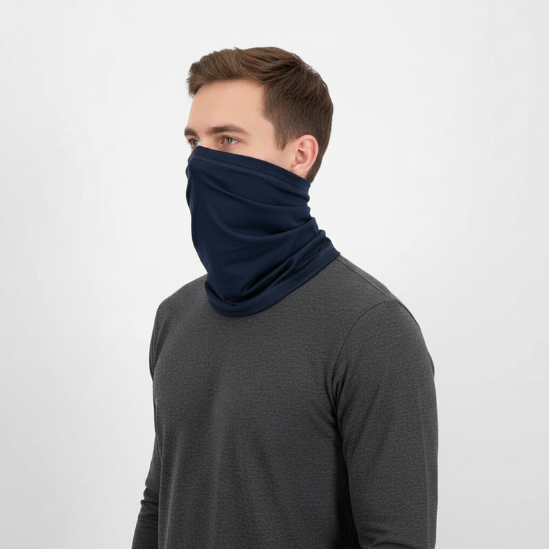 Leichter Nahtloser Schlauchschal Aus Polyester - ThermaLoop