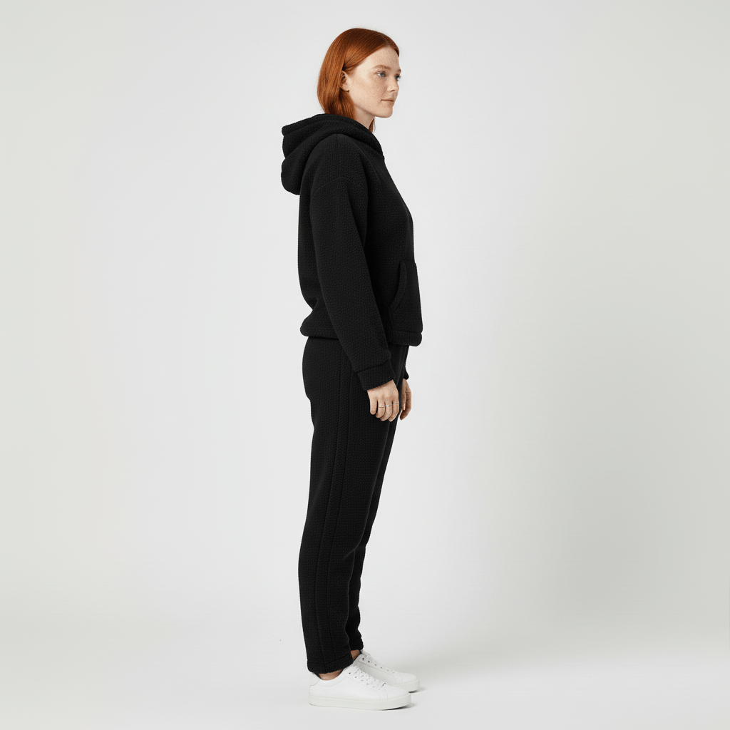 Loungewear-Set Mit Känguru-Tasche - Milana