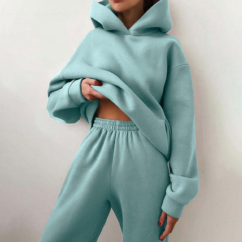 Loungewear-Set Mit Kapuze - Alexia