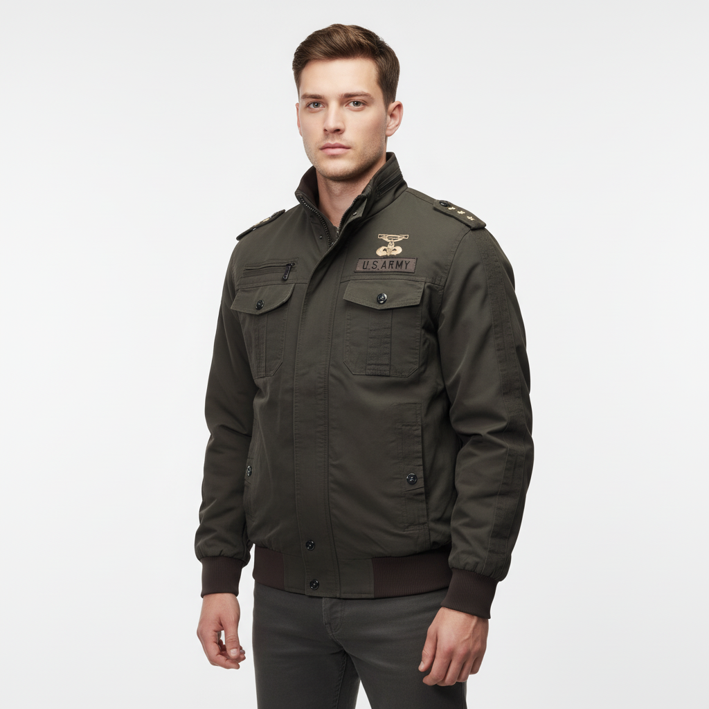 Militärisch Inspirierte Jacke - Rudolf