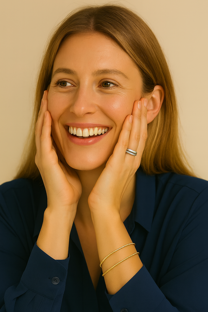 Minimalistisches Schlangenverschluss-Armband