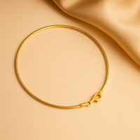 Minimalistisches Schlangenverschluss-Armband