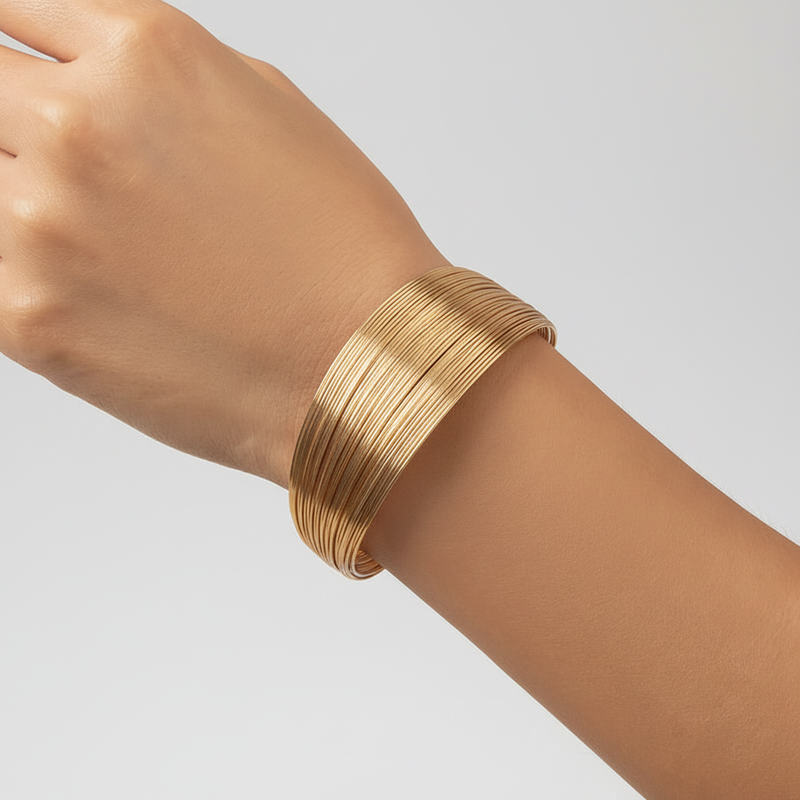 Modischer Manschettenarmreif - EleganceCuff 