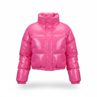 Modischer Puffer-Mantel -  Elisa