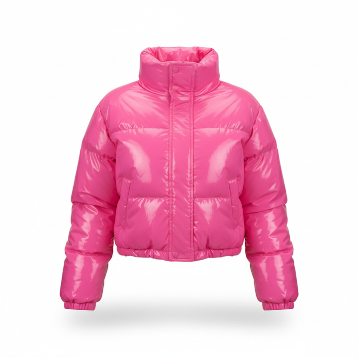 Modischer Puffer-Mantel -  Elisa