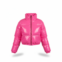 Modischer Puffer-Mantel -  Elisa