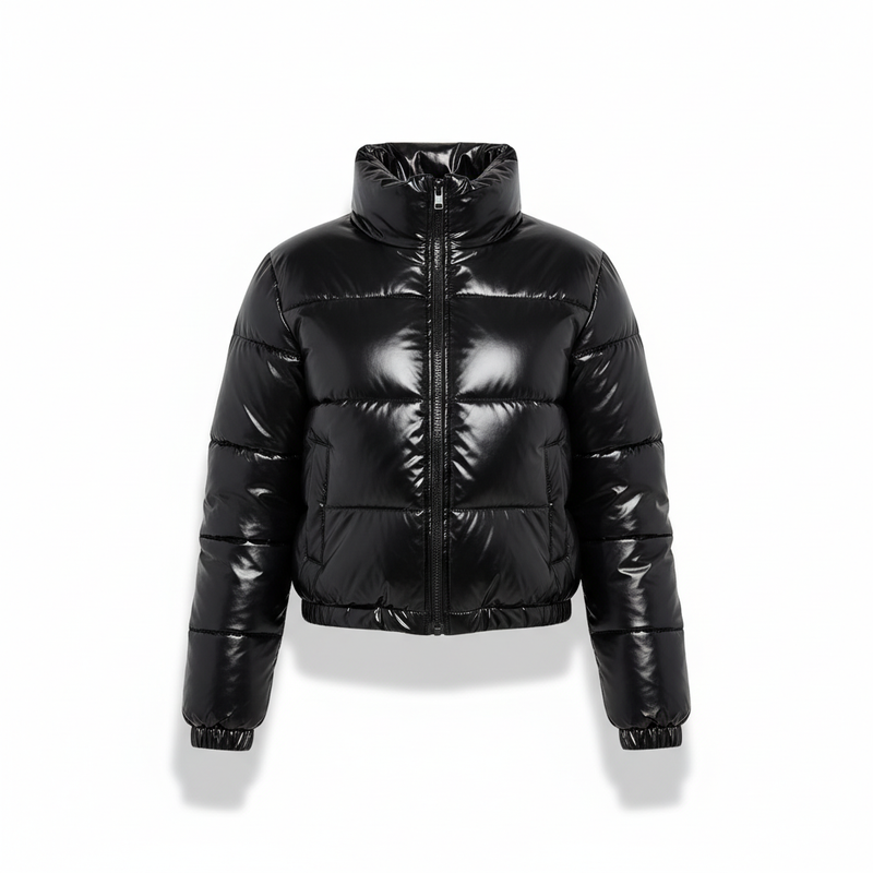 Modischer Puffer-Mantel -  Elisa