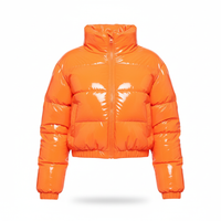 Modischer Puffer-Mantel -  Elisa