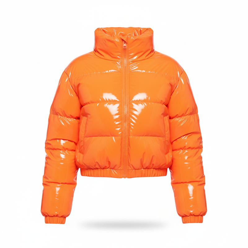 Modischer Puffer-Mantel -  Elisa