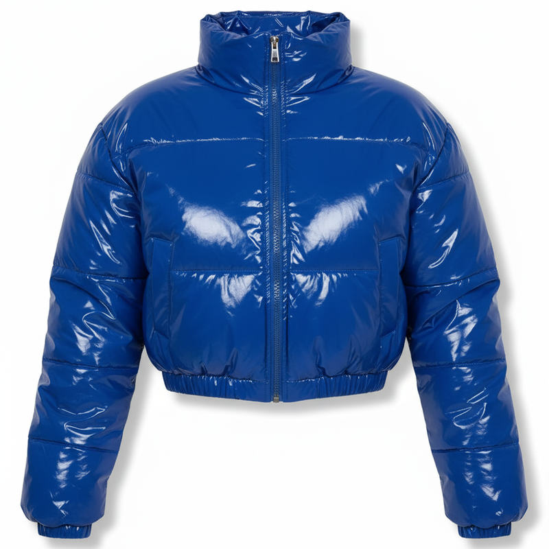 Modischer Puffer-Mantel -  Elisa