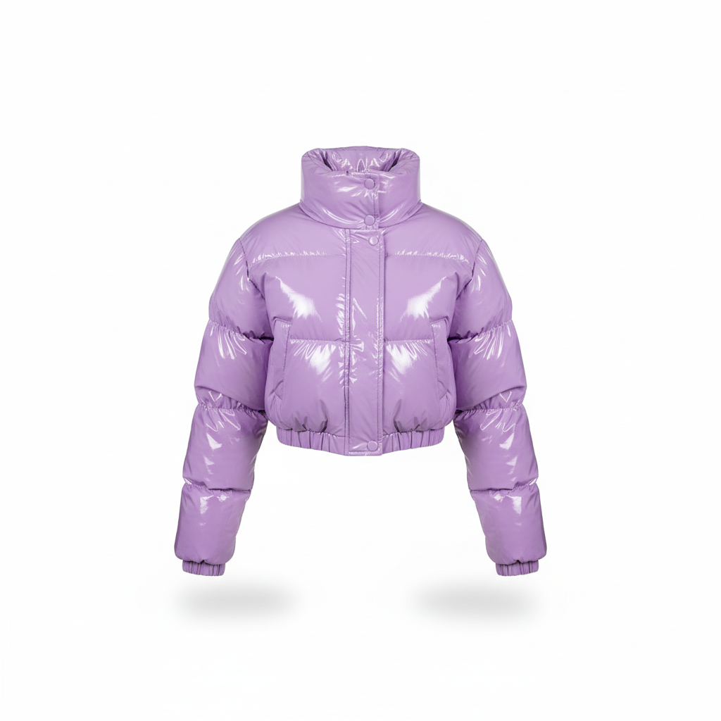 Modischer Puffer-Mantel -  Elisa