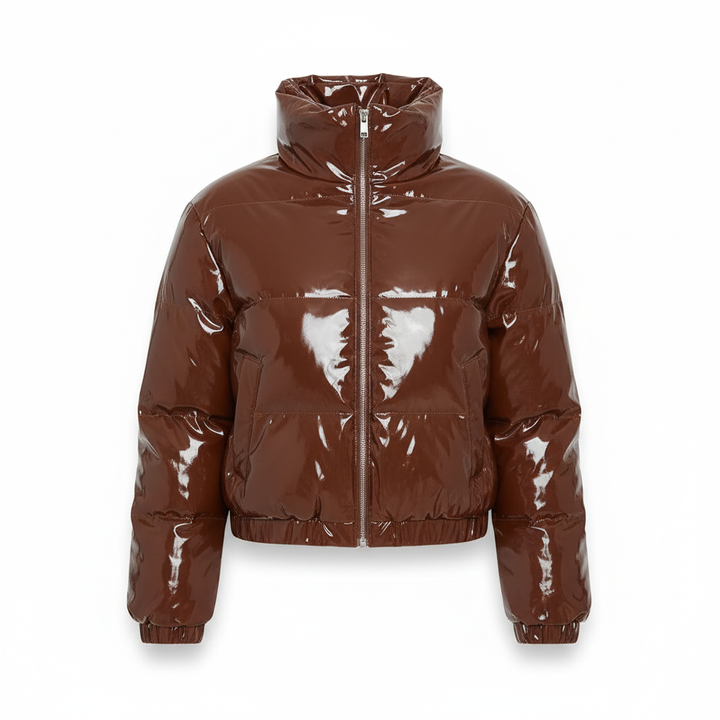 Modischer Puffer-Mantel -  Elisa