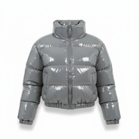 Modischer Puffer-Mantel -  Elisa