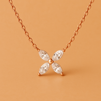 Moissanit Eye-Cut Halskette – Eleganz in Vollendung