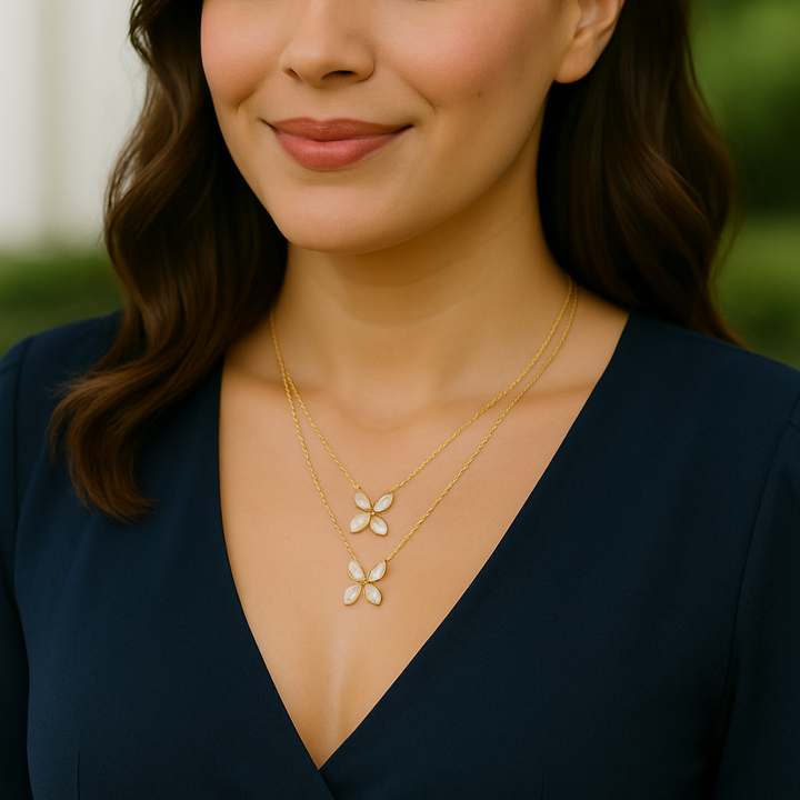 Moissanit Eye-Cut Halskette – Eleganz in Vollendung