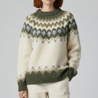 Nordisch Inspirierter Winterstrickpullover - Paula