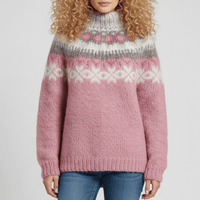 Nordisch Inspirierter Winterstrickpullover - Paula