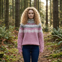 Nordisch Inspirierter Winterstrickpullover - Paula