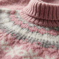 Nordisch Inspirierter Winterstrickpullover - Paula