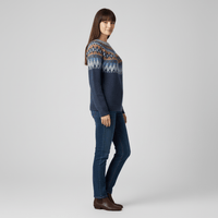 Nordisch Inspirierter Winterstrickpullover - Paula