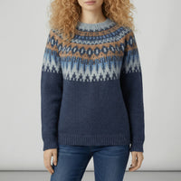 Nordisch Inspirierter Winterstrickpullover - Paula