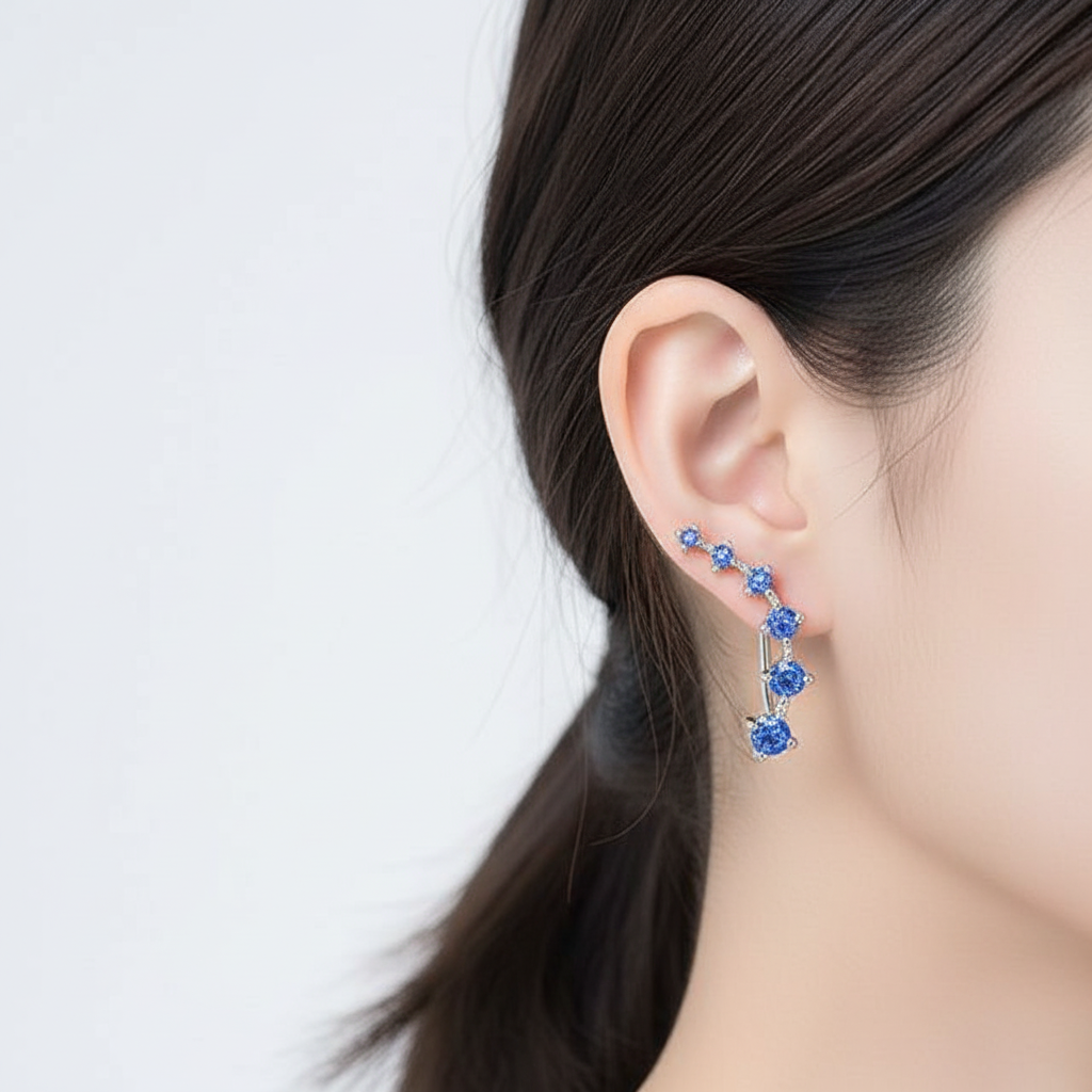 Ohrringe Aus Sterlingsilber - StarSpark 