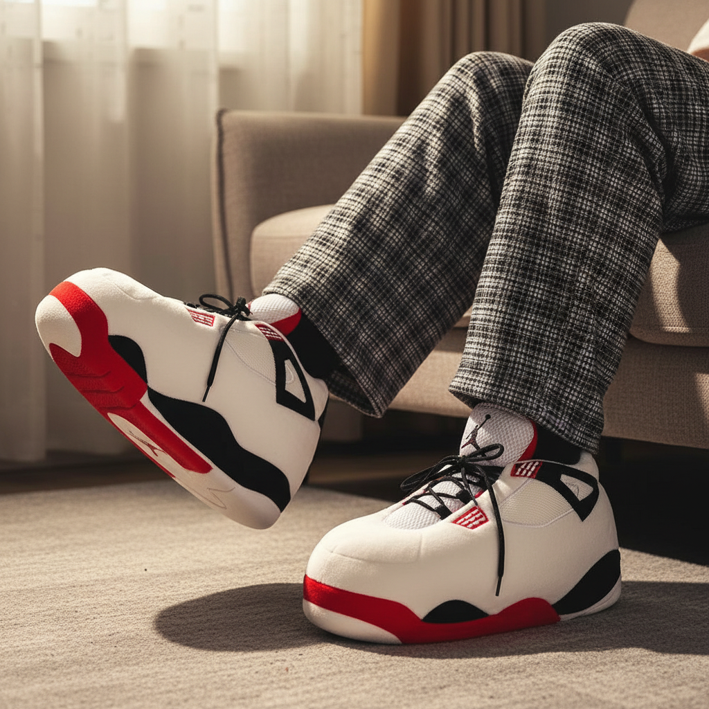 Oversized Sneaker Hausschuhe - ComfySneak