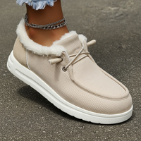 Plüschgefütterte Winter-Schuhe -  Elvira