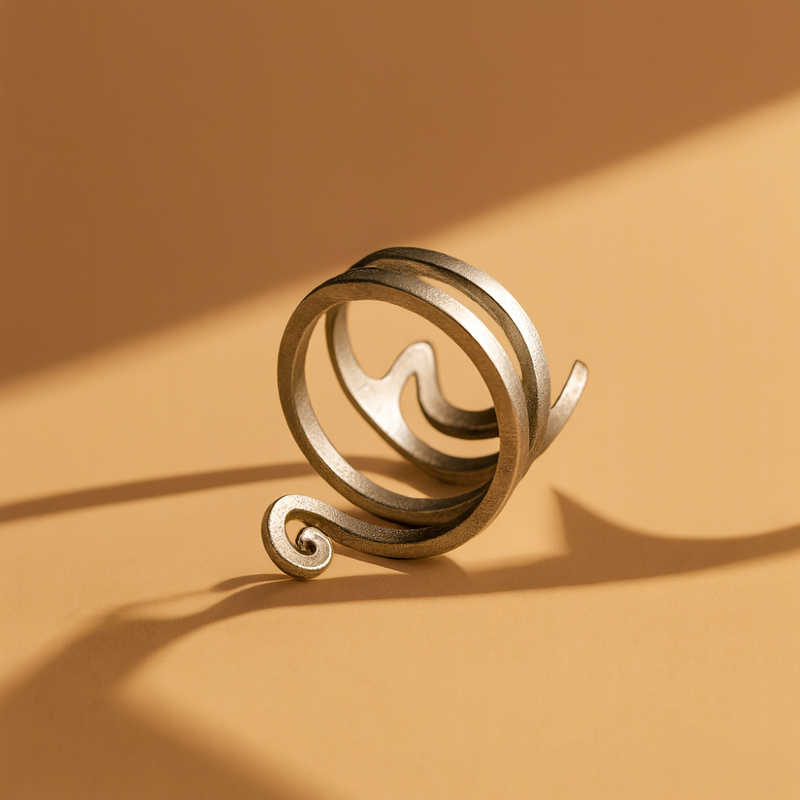 Silberne Katzenring – Verspielt & Stilvoll